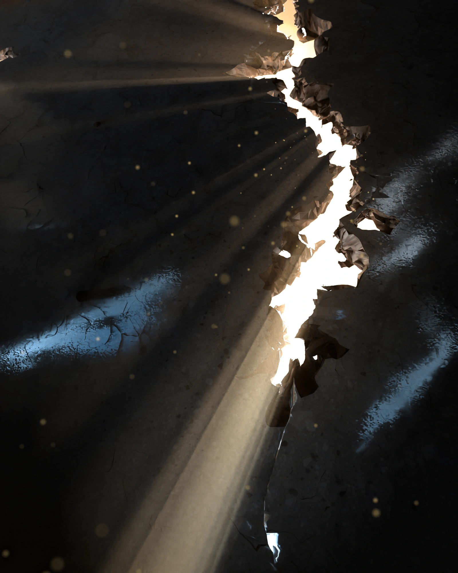 Abstract Render - Glass Material